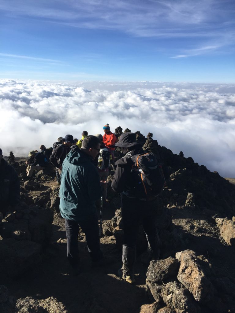 Climb Kilimanjaro from above the clouds